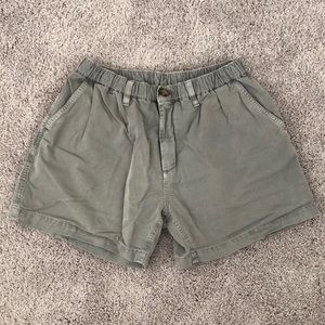 Chubbies Grey Khaki 4” shirts